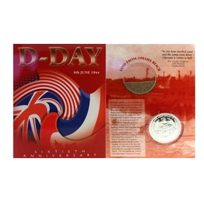 2004 $1 Proof Quality D-Day 60th Anniversary Coin